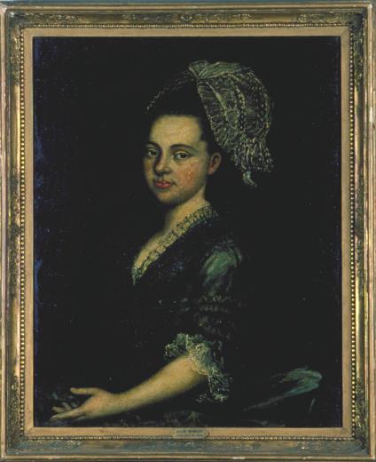 Bildnis der Rosina Elisabeth Meyer (Halbfigur) by Reinhart Joseph