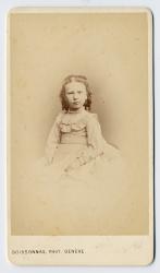 Esther Joséphine Elisa Heusler (1864), enfant by Boissonnas Fred