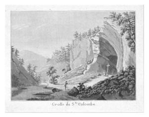 Grotte de Ste Colombe by Rosenberg Friedrich