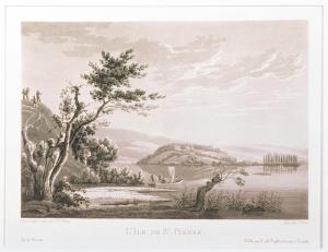 L'Ile de St. Pierre by Wetzel Johann Jakob