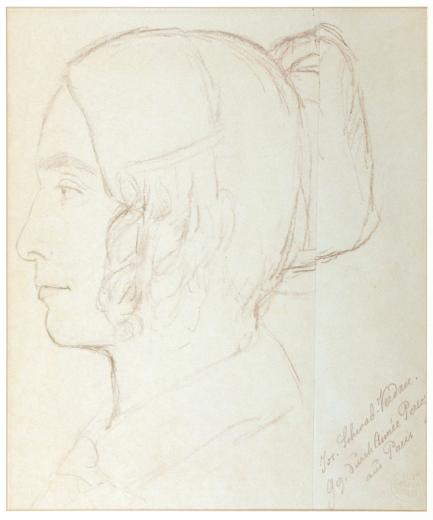Porträt der Frau Joséphine Schwab-Verdan by Persoz Aimée
