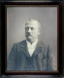 Portrait photo d'Eduard Stauffer (1860-1907) by Strahm P.