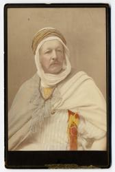 Homme en costume algérien by Geiser Jean