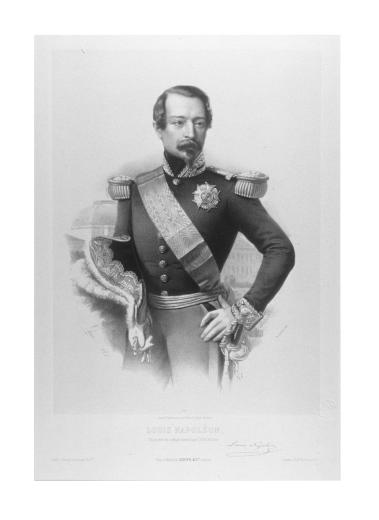 Louis Napoleon, élu en vertu du suffrage universel par 7'500'000 voix by Lafosse Adolphe