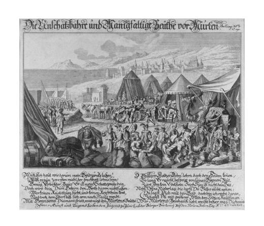 Die Unschätzbare und Manigfaltige Beuthe vor Murten by Bullinger Johann Balthasar