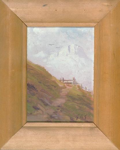 Walliser Landschaft by Gos François