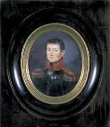 Porträt eines Generals in Vorderansicht, Anfang 19. Jh. by Weikard
